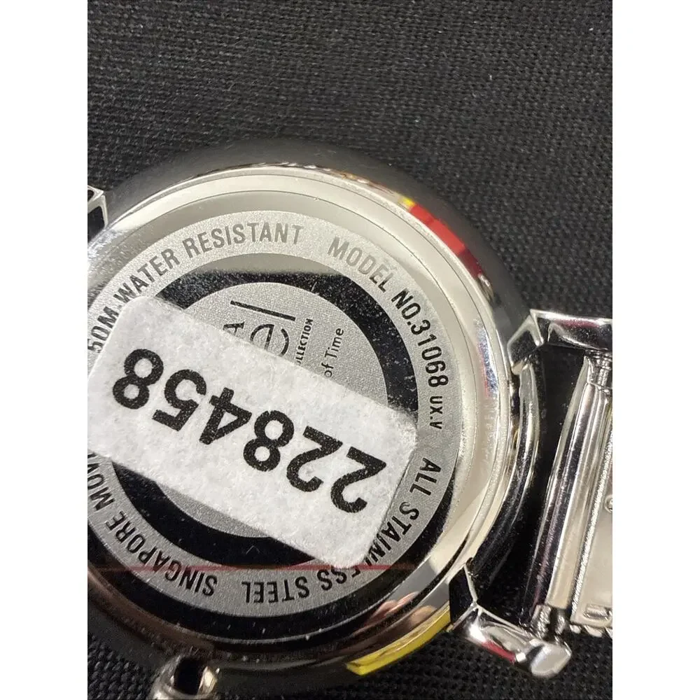 Invicta Angel 31068 New Battery 38mm Stainless Steel Silver Dial Steel Mesh Band